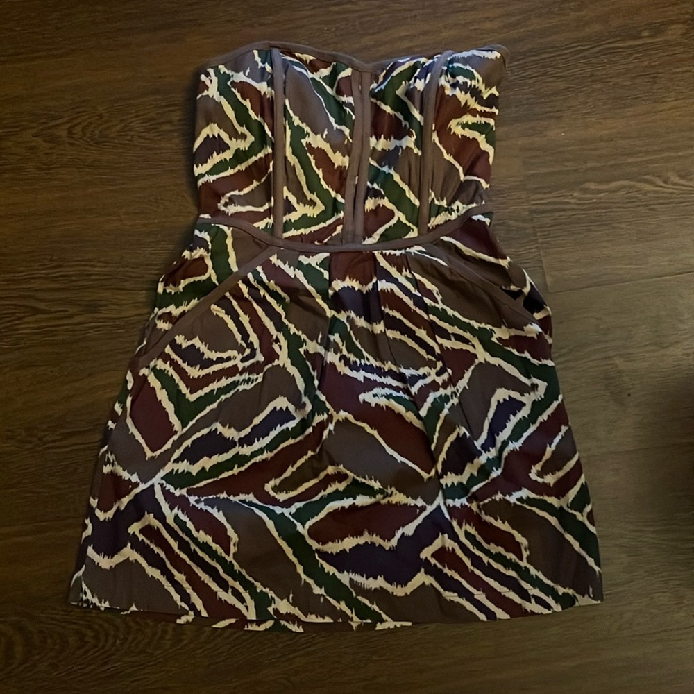 Ecote Strapless Mini Dress